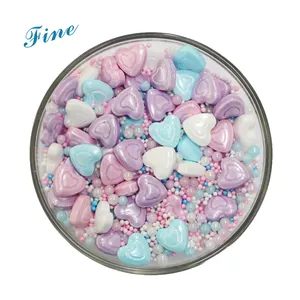 Bulk Faux Halloween Christmas Edible Sugar Candy Bakery Decoration Rose Gold Pearls Sprinkles