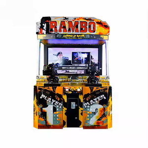 Haute qualité 55 pouces LCD <span class=keywords><strong>Rambo</strong></span> jeux de tir simulateur 2 joueurs en acier inoxydable Machine de jeu d'arcade avec <span class=keywords><strong>1</strong></span> an de garantie - Product Image 3