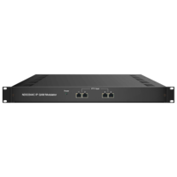 Modulateur IP QAM 4 canaux, 192 entrées IP, 4 porteurs QAM adjacents, MER≥40dB, 1U, gestion web, HZY-3344C