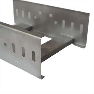 304/201 in acciaio inossidabile vassoi per cavi in lega di alluminio in metallo tipo trogolo cavo Trunking industriale commerciale durevole - Product Image 5