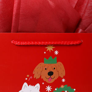 2024 Custom Birthday Gift Paper Bag <b>Christmas</b> Gift Bag Gift Packaging Bag - Product Image 4