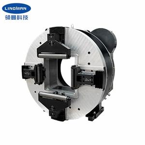 Tự động 4 hàm ROTARY khí nén Laser <span class=keywords><strong>Chuck</strong></span> cho sợi Laser ống máy cắt cho 160 mét ống - Product Image 2