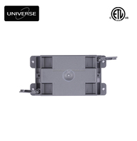 Boîtier de jonction électrique ETL certifié 1 gang en PVC pour travaux anciens, 20 pouces cubes, boîte pratique pour prises/interrupteurs UNIVERSE HJ20H