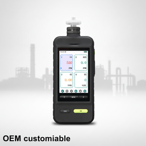 SKZ1050E-O3 0-100ppm 0.01ppm หน้าจอสี เครื่องวิเคราะห์ก๊าซโอโซน O3 เครื่องวัดโอโซน - Product Image 1