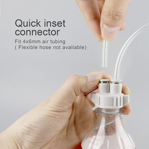 Nắp Chai Thủy Sinh Cho Hệ Thống CO2 Tự Làm Kit Bộ Phận Máy Phát Điện Thực Vật Sống Bộ Khuếch Tán Không Khí Difusor Co2 Chai Điều Chỉnh Phụ Kiện - Product Image 3