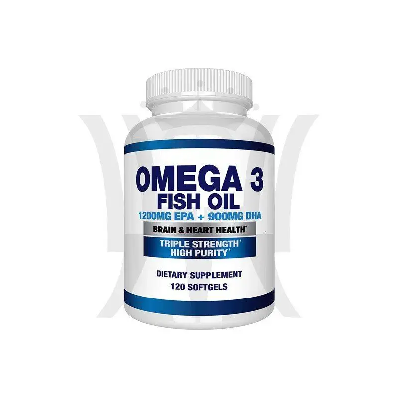 Aceite de pescado, 1000 mg, 250 cápsulas suaves, suplemento Omega 3 para la salud del corazón, OEM ODM personalizado