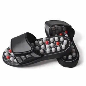 Nieuwe Voet Massage Slippers Acupunctuur Therapie Massage Schoenen Voor Voet Benoemen Activeren Reflexologie Voeten Sandaal