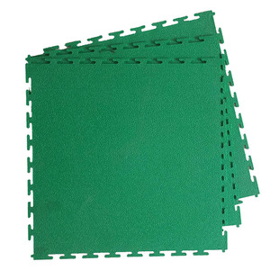 Baldosas de PVC entrelazadas antideslizantes, impermeables y resistentes al desgaste, de instalación por clic, para gimnasios, garajes y áreas de alto tráfico. - Product Image 1