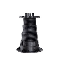 Système de décoration de terrasse extérieure, support de base, accessoires de revêtement de sol en plastique PP, résistant à l'eau, durable pour surélever le sol