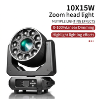 Projecteur LED professionnel 300W RGBW Bee Eye pour éclairage de scène, équipement DJ, discothèque, DMX512, CRI 90 élevé, thème