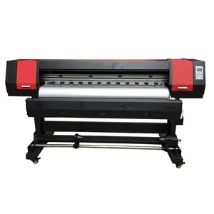 Pencetak Format Besar Digital Industri Kualitas Tinggi Xp600 Dx7 Dx5 Pencetak Tinta Cmyk Inkjet Nonair Eco