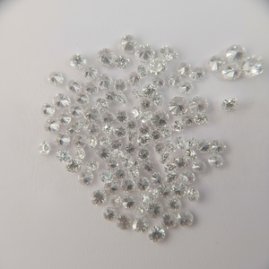Diamant synthétique CVD de laboratoire HPHT de haute qualité, 1,00 ct Tcw, 2,65 mm, poli, taille brillant, couleur D-E-F, VVS, diamants en vrac - Product Image 1