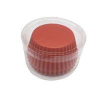 50pcs Pack Ensemble Imprimé Muffin Gobelets En Papier Jetable Résistant À La Graisse Cupcake Titulaires Cuisson Snack Cupcake Conteneurs