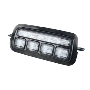 Pour <span class=keywords><strong>Lada</strong></span> <span class=keywords><strong>Niva</strong></span> 1995 + lampe de pare-chocs avant LED feux diurnes ambre <span class=keywords><strong>clignotant</strong></span> - Product Image 1