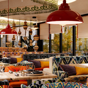 उच्च अंत लक्जरी विंटेज अनुकूलन टेबल बफेट रेस्तरां इंटीरियर डिजाइन फर्नीचर बिक्री रेस्तरां दुकान सजावट टेबल - Product Image 4