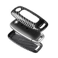 Housse de clé de voiture en Fiber de carbone T-carbon adaptée pour Nissan Tram Key Cover Accessoires de voiture décorés