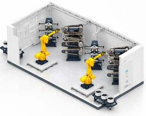 CNC Automatic Robotic Polishing Machine Dual Manipulators | ISO CE Certified High Productivity Metal Surface Finishing