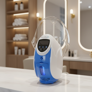 Chambre hyperbare à oxygène avec dôme LED, spa facial Hiper Barica, traitement cutané HBOT, concentrateur d'oxygène, oxygénothérapie O2toderm - Product Image 1