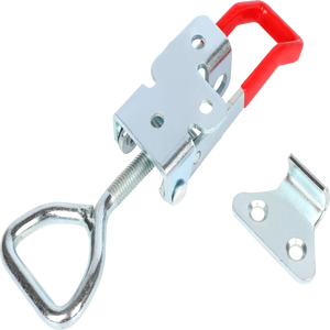 GH-4003 퀵 릴리즈 래치 타입 토글 클램프 아연 도금 탄소강 조절식 하드웨어 토글 클램프 래치 - Product Image 2