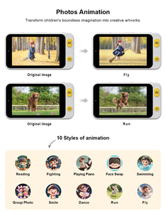 Máy ảnh thông minh <span class=keywords><strong>Android</strong></span> 4G sử dụng ngoài trời cho trẻ em 3 - 10 tuổi với máy ảnh kiến thức ai và học phát âm - Product Image 5