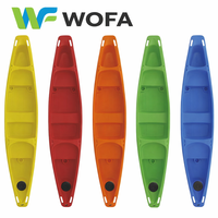 Kayak de compétition individuel Club, anti-collision, en matériau LLDPE rotomoulé, capacité 75 kg, pour 1 personne