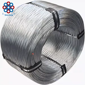 Hot Sell Zinc Coated Hot Dipped Gi Galvanised Wire Rod 0.3mm High Tensile High Carbon Galvanized Steel Wire
