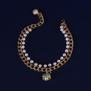 <span class=keywords><strong>Collier</strong></span> pour animaux de compagnie en gros, série océan coquillage perlé, diamant, chaîne pour <span class=keywords><strong>chat</strong></span> et chien, <span class=keywords><strong>collier</strong></span> original fait à la main pour animaux de compagnie - Product Image 6