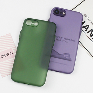 Wholesale Frosted Clear TPU Phone Back <strong>Case</strong> for <strong>iPhone</strong> <strong>SE</strong> Soft Transparent Matte Mobile Phone <strong>Cover</strong> - Product Image 5