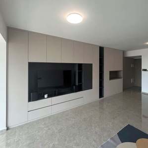 Entire <b>Wall</b> <b>TV</b> <b>Stand</b> Customized Living Room Furniture Whole House Customization - Product Image 5