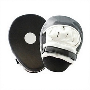 Wholesale Boxing Focus Pads Secure Hook & Loop Wrist Support Curved Punch Mitts for Professional Training - Product Image 1