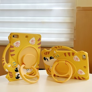 Olyphone xử lý có thể điều chỉnh Hidden đứng chủ 3D phim hoạt hình Silicone Bìa trường hợp đối với <span class=keywords><strong>iPad</strong></span> Air2/air6/Pro/<span class=keywords><strong>iPad</strong></span> Air1/air5/2017/2018 - Product Image 4