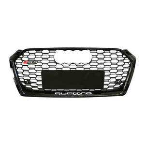 Griglia parti lifting cromato nero griglia paraurti anteriore maglia per <span class=keywords><strong>Audi</strong></span> <span class=keywords><strong>A5</strong></span> Rs5 2017 2018 <span class=keywords><strong>2019</strong></span> - Product Image 1