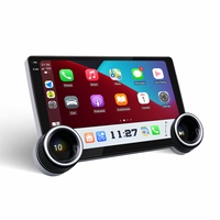 Radio Mobil Android Universal BL-288D Premium Layar 4K 11,6 Inci dengan Dua Tombol Putar untuk Navigasi, Kamera AHD, IPS, GPS, dan Pemutar DVD
