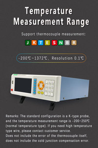 Công nghiệp kỹ thuật số nhiệt kế điều khiển nhiệt độ cặp nhiệt điện (-200 ~ 1300C) ẩm kế lý thuyết làm bằng nhựa - Product Image 5