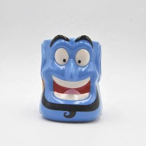 Vendedor superior <span class=keywords><strong>2023</strong></span> nuevo diseño Aladin 3D taza azul porcelana tazas de café - Product Image 2