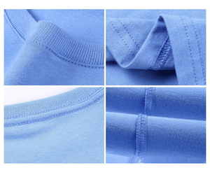 Fabricant de vêtements, vente en gros, logo personnalisé, t-shirt 170g, 100% coton, t-shirt uni, impression sérigraphique, t-shirts pour hommes grandes tailles - Product Image 2