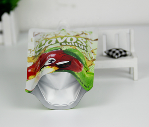 Bolsas de plástico con boquilla Bebidas personalizadas con asa de transporte Bolsa de alimentos de grano con boquilla - Product Image 4