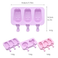 Moule à glace en silicone alimentaire, facile à démouler, avec couvercle, pour la maison, pour bâtonnets de glace, bâtonnets de fromage, barres glacées, sucettes glacées, JIAZHAO CW0021