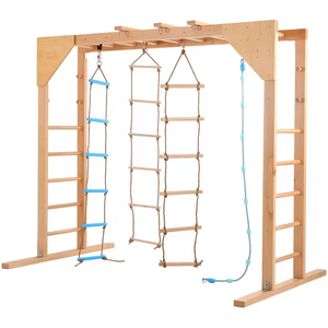 ชิงช้าไม้ในร่มสำหรับโรงเรียนอนุบาลสถานรับเลี้ยงเด็กการบำบัดสวนบ้านคลินิก - Product Image 3