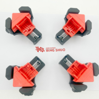 Pince d'angle de charpentier polyvalente Accessoire pour raccords en bois, métal, plastique et aluminium Taille en pouces