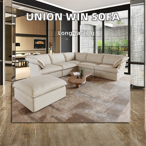 Sofá modular comprimido de lujo, sofá plegable de tela envasada al vacío, conjunto de sofá de esponja para Hotel, apartamento, sala de estar - Product Image 3