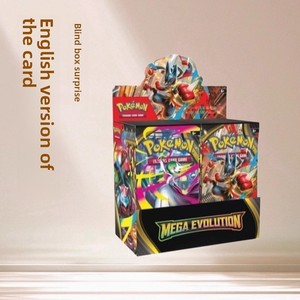 Cartes à collectionner Pokémon Écarlate et Violet, lot de cartes Pikachu, pack de boosters en anglais, pour les 4-6 ans, boîte colorée, emballage blister. - Product Image 3