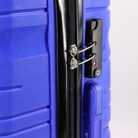 Valise à roulettes de voyage 2 pièces 100% PP avec trolley, valise élégante et performante avec roulettes