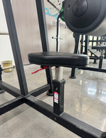 Machine professionnelle de musculation à traction frontale, équipement de gym à charge par plaques pour le développement des muscles du dos, construction robuste en acier