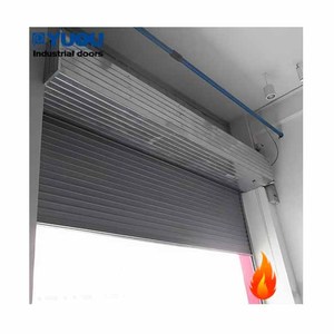 Chất lượng cao giá rẻ giá tự động cách điện điều khiển từ xa thép mạ kẽm chống cháy cán màn trập cửa - Product Image 3