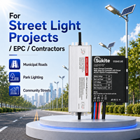 Contrôleur de charge solaire AC/DC stable Sukite avec MPPT AC-12120-2.4G 12V 120W 20A pour éclairage public à énergie solaire avec capteur