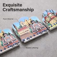 Imán de Resina 3D del Ayuntamiento de Tallinn, Estonia, Recuerdo Turístico Hecho a Mano, Regalo de Viaje Colorido, Coleccionable, Decoración para el Hogar