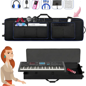 88건반 키보드 케이스 (바퀴, 손잡이 및 어깨끈 포함) - Product Image 2