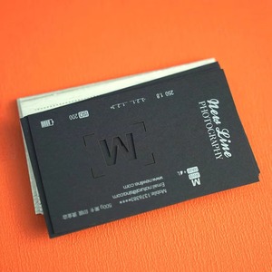 Custom Printed Business <b>Cards</b> <b>Embossed</b> Cardboard Thank You <b>Cards</b> Recyclable Durable Paper <b>Card</b> for Promotion - Product Image 2