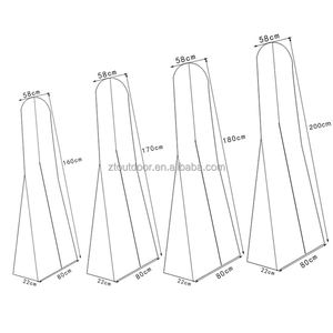 Прозрачные многоразовые пылезащитные чехлы для одежды на молнии, водонепроницаемые из ПВХ, для хранения свадебных платьев - Product Image 6